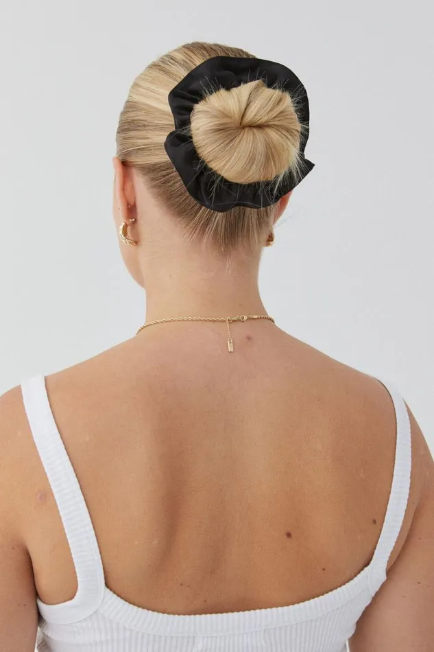 Accessories Supr Accessories Selena Scrunchie 2 Pack Blackbeige