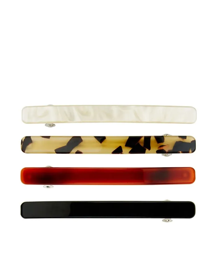Accessorize Basic Barette Hair Clip Set Women Hair Accessories