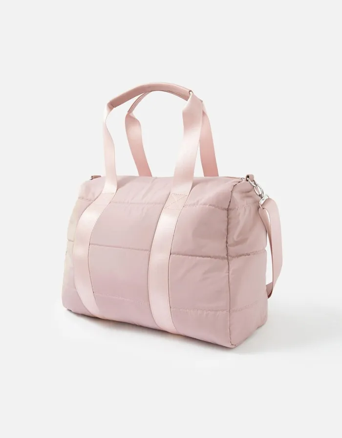 Accessorize Becki Gym Bag With Recycled Polyester Pink Pink Women Shoulder Bags