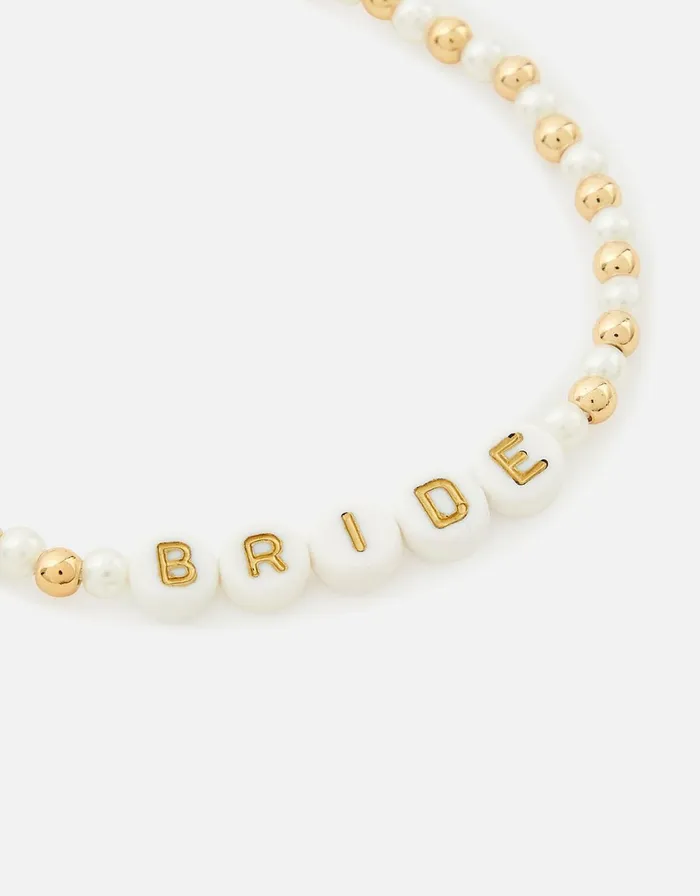 Accessorize BRIDE Beaded Pull Bracelet Women Bracelets