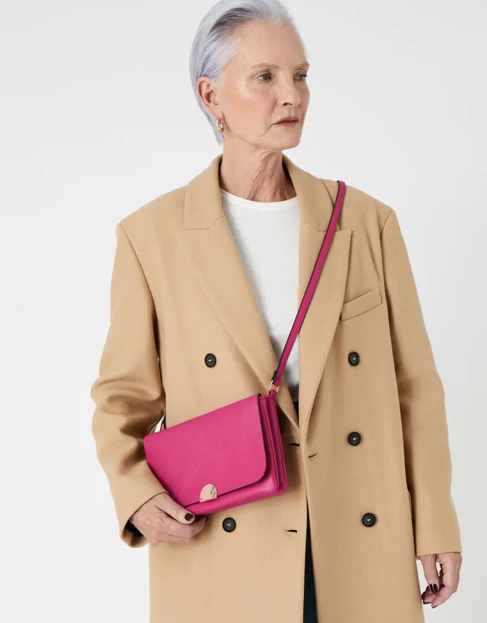Accessorize Callie CrossBody Bag Pink Fuchsia Women CrossBody Bags