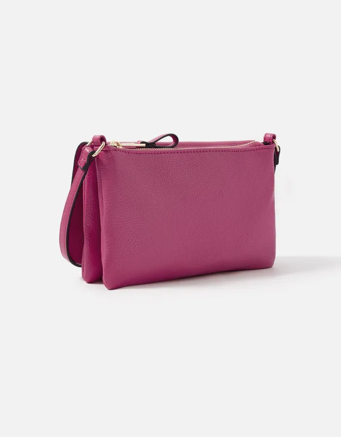 Accessorize Callie CrossBody Bag Pink Fuchsia Women CrossBody Bags