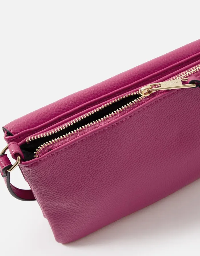 Accessorize Callie CrossBody Bag Pink Fuchsia Women CrossBody Bags