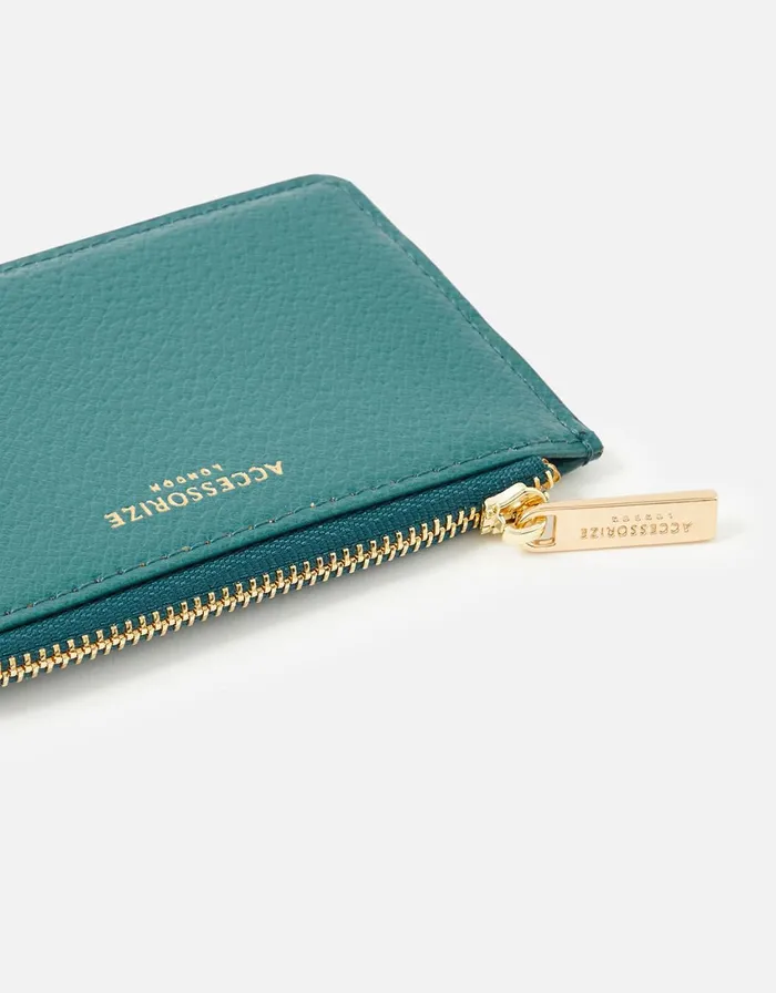 Accessorize Card Holder Teal Teal Women Vegan Bags Backpacks and Purses