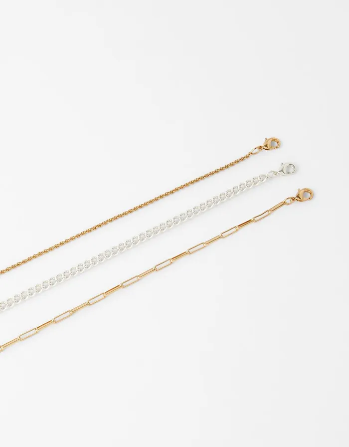 Accessorize Chain Bracelet Set Women Bracelets