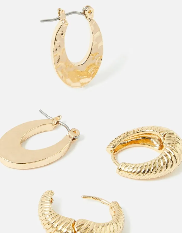 Accessorize Chunky Hoop Twinset Women Earrings