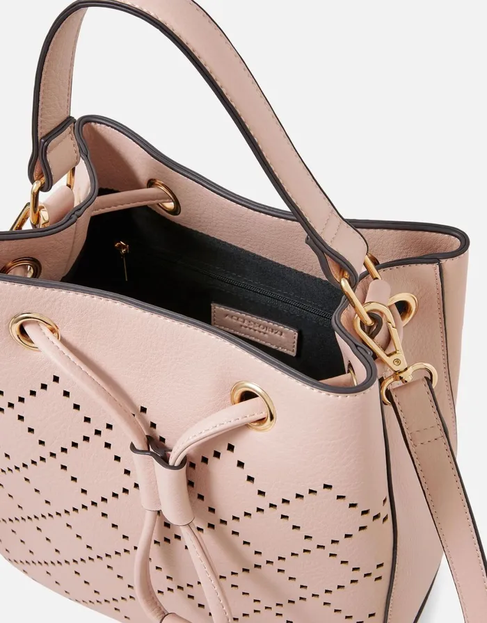 Accessorize Cut Out CrossBody Bag Nude Women Vegan Bags Backpacks and Purses