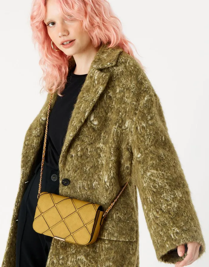 Accessorize Elin CrossBody Chain Bag Ochre Women CrossBody Bags