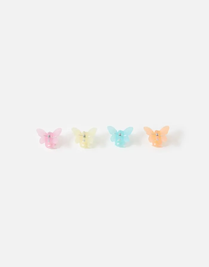 Accessorize Girls Butterfly Claw Clips Girls Hair Accessories