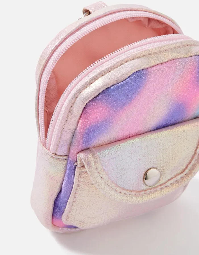 Accessorize Girls Glitter Keychain Purse Girls Bags