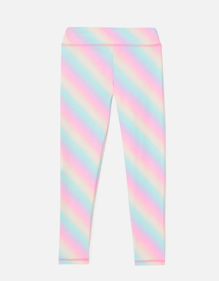 Accessorize Girls Ombre Leggings Multi Brightsmulti Girls Sportswear