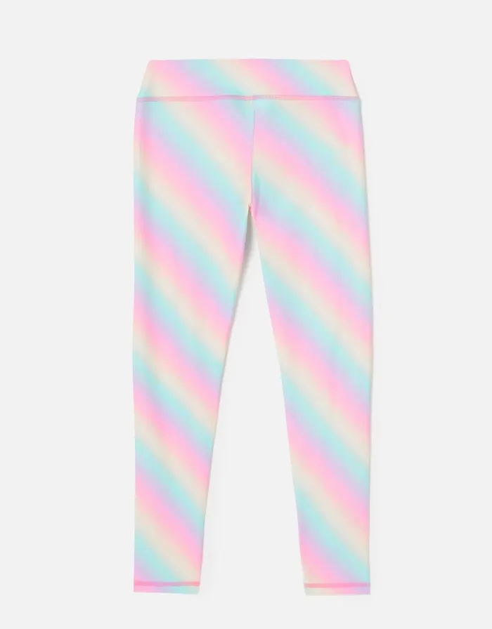 Accessorize Girls Ombre Leggings Multi Brightsmulti Girls Sportswear