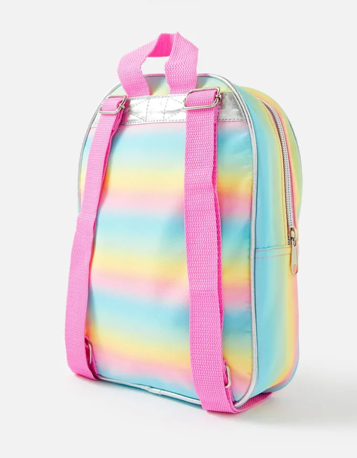 Accessorize Girls Rainbow Ombre Backpack Girls Bags