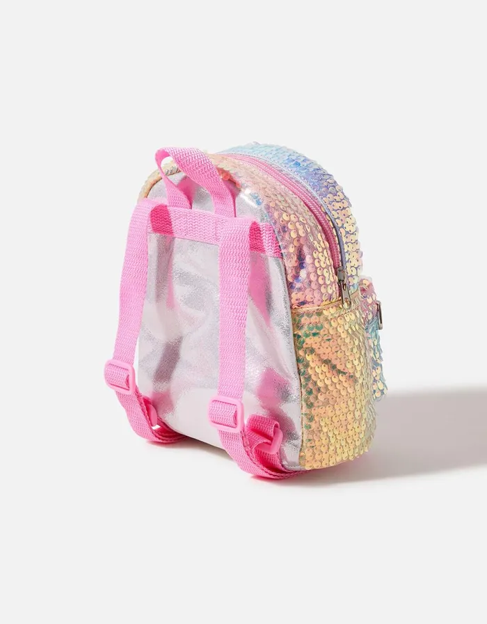 Accessorize Girls Sequin Mini Backpack Girls Bags