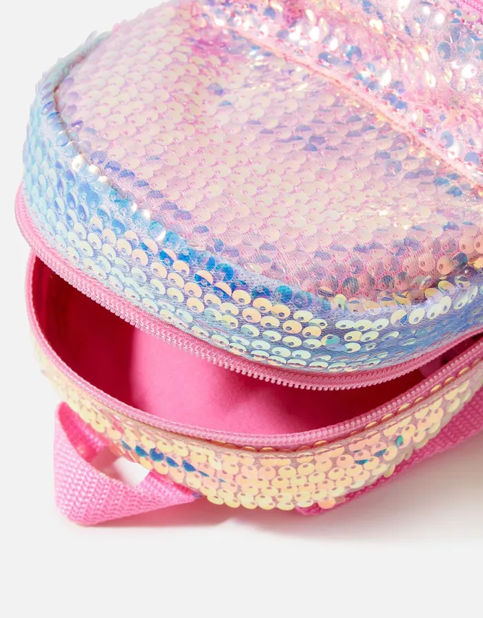 Accessorize Girls Sequin Mini Backpack Girls Bags