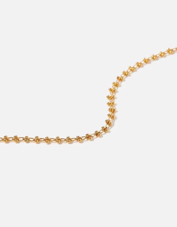 Accessorize GoldPlated Bobble Chain Bracelet Women Bracelets