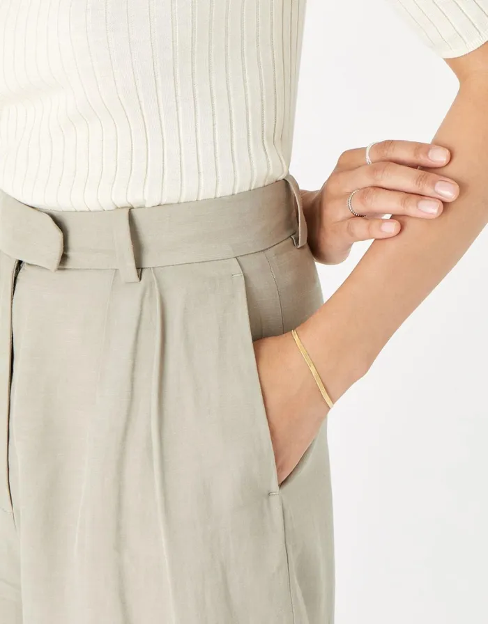 Accessorize GoldPlated Omega Bracelet Women Bracelets