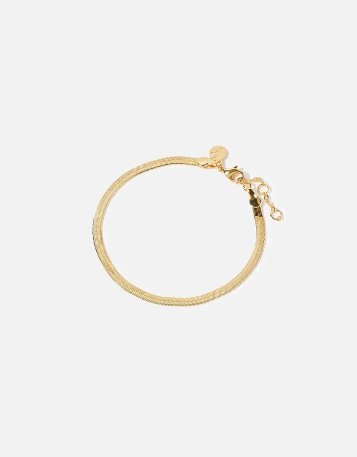 Accessorize GoldPlated Omega Bracelet Women Bracelets