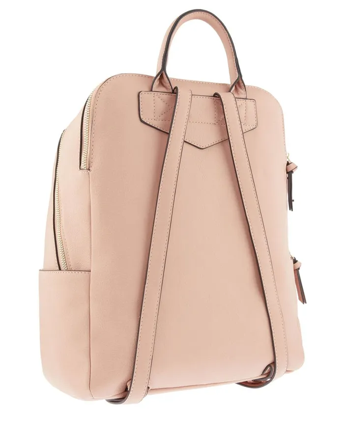 Accessorize Judy Vegan Backpack Pink Women Vegan Bags Backpacks and Purses