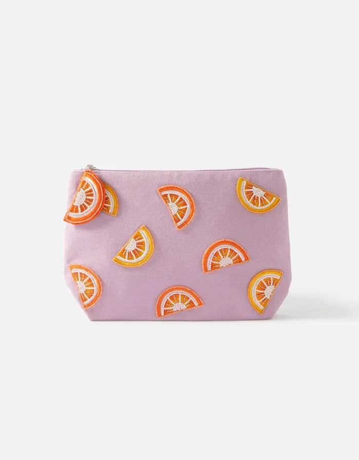 Accessorize Juicy Orange Pouch Women Travel Bags