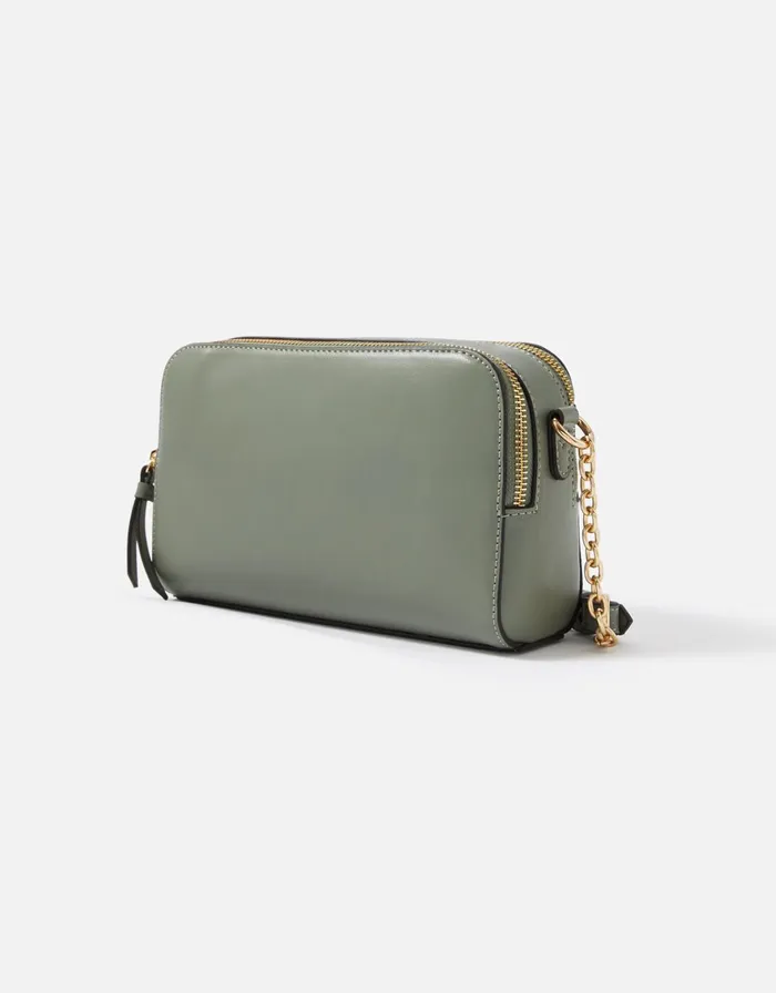 Accessorize Leona Lock CrossBody Bag Green Women CrossBody Bags