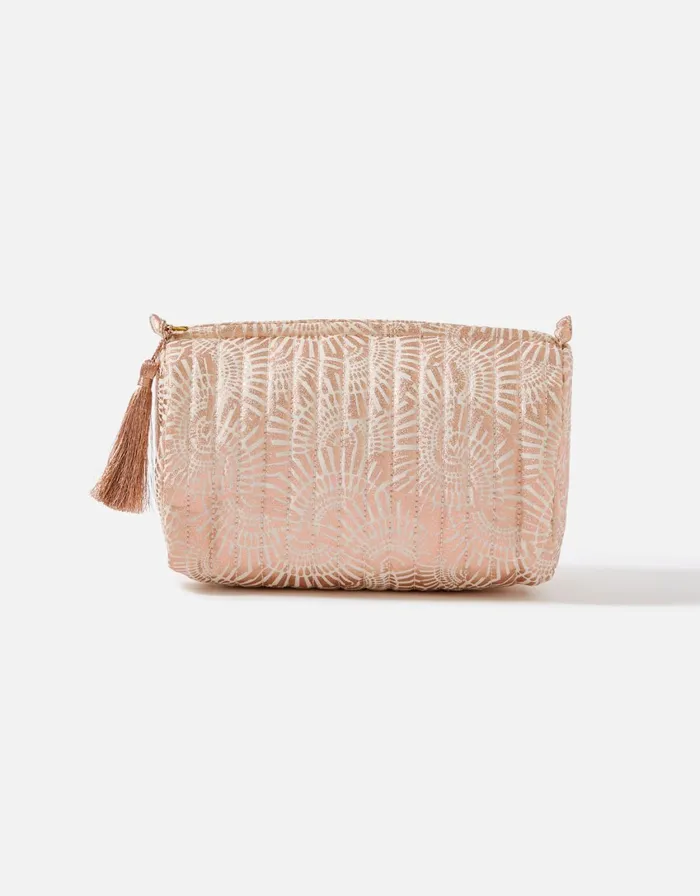 Accessorize Mia Metallic Washbag Women Travel Bags