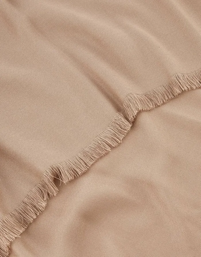Accessorize Plain Woven Scarf Champagne Women Scarves