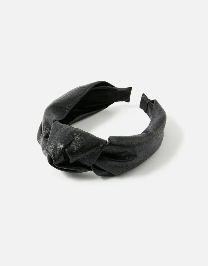 Accessorize PU Knot Headband Women Headbands