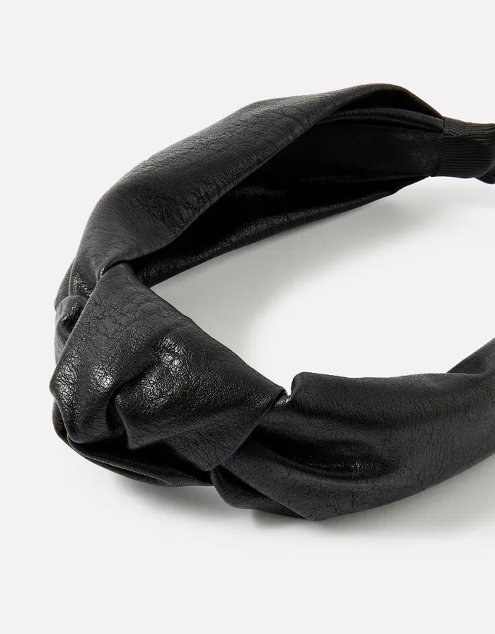 Accessorize PU Knot Headband Women Headbands