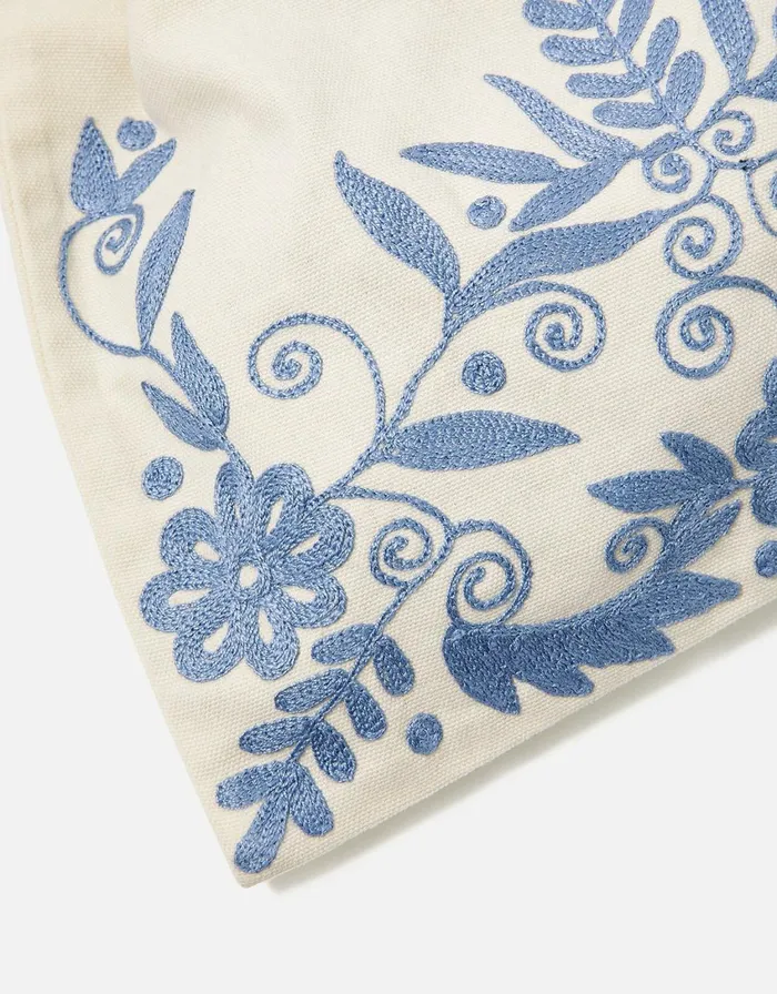 Accessorize Riviera Embroidered Drawstring Pouch Women Travel Bags