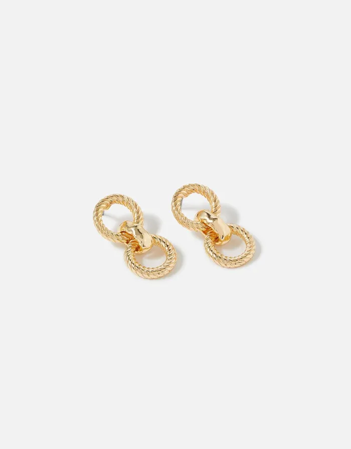 Accessorize Seascape Loop Short Drop Earrings Women Earrings