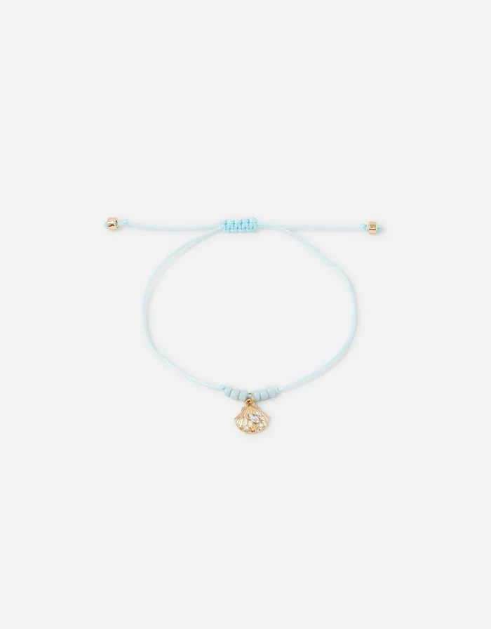 Accessorize Shell Thread Bracelet Women Bracelets