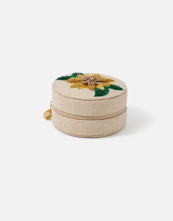 Accessorize Sunflower Jewellery Box Women Travel Accessories