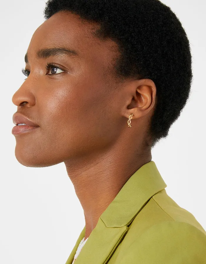 Accessorize Twist Hoop Earrings Women Earrings