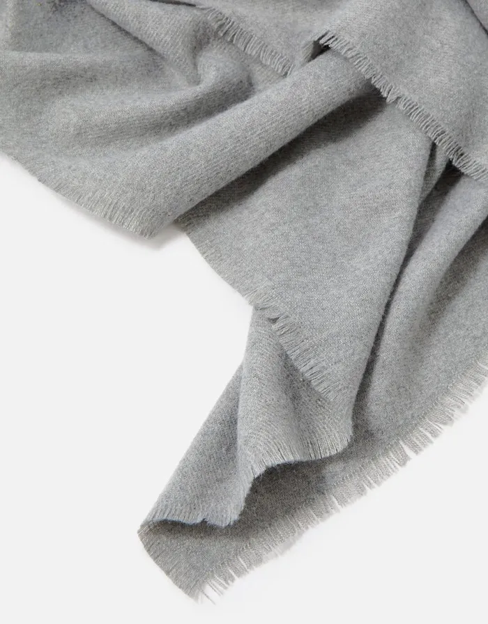 Accessorize Wells Blanket Scarf Grey Women Scarves