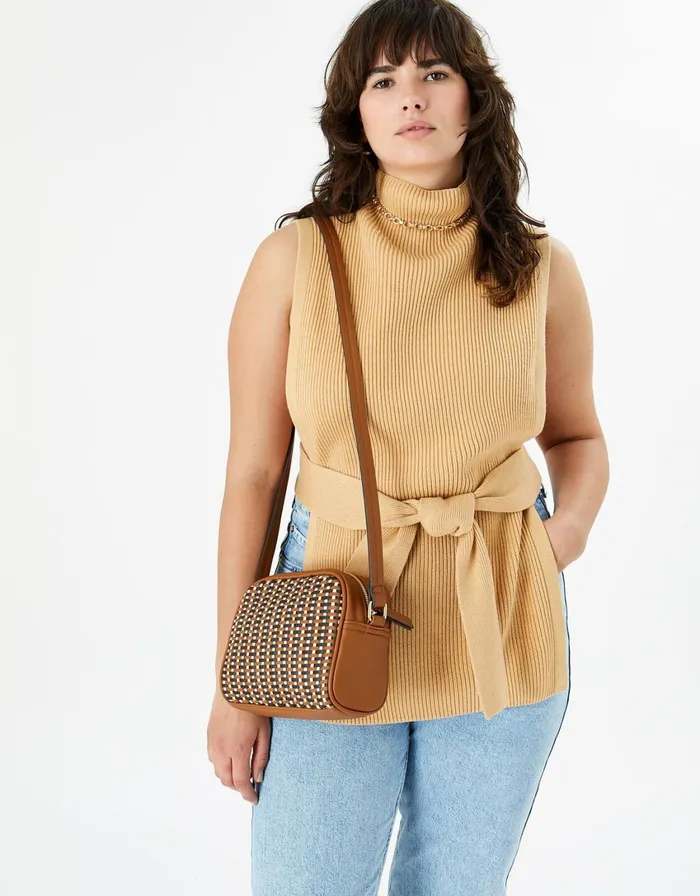 Accessorize Woven CrossBody Bag Women CrossBody Bags