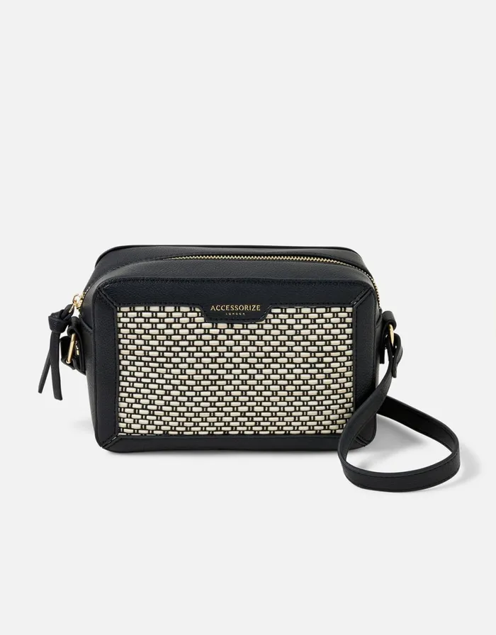 Accessorize Woven Mono CrossBody Bag Women CrossBody Bags
