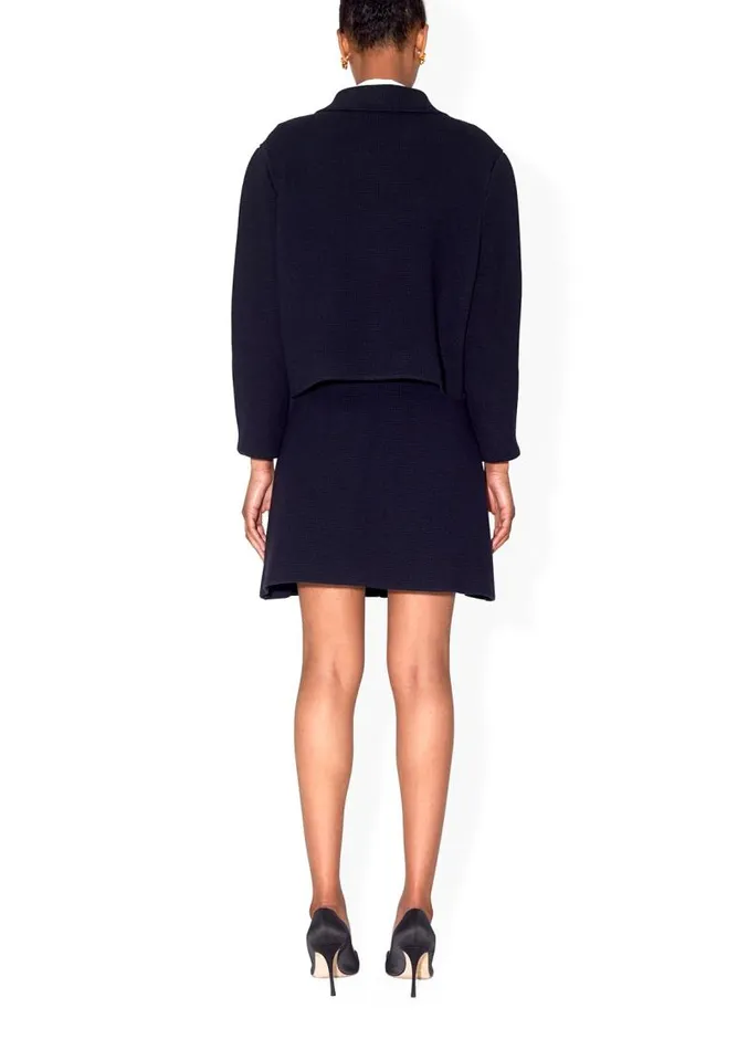 Adam Lippes Jackets and Coats Jacket In Fine Italian Cotton Black 8211 Women