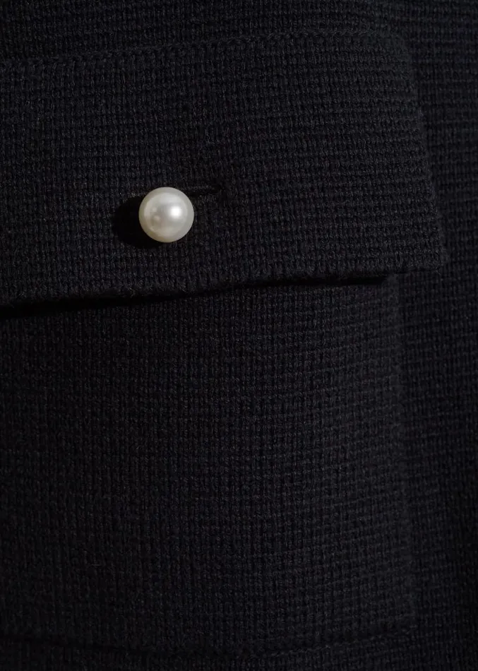 Adam Lippes Jackets and Coats Jacket In Fine Italian Cotton Black 8211 Women