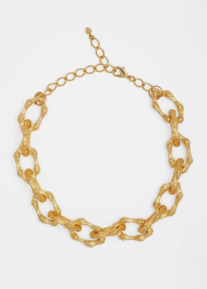 Adam Lippes Necklaces Bamboo Link Necklace Gold 8211 Women