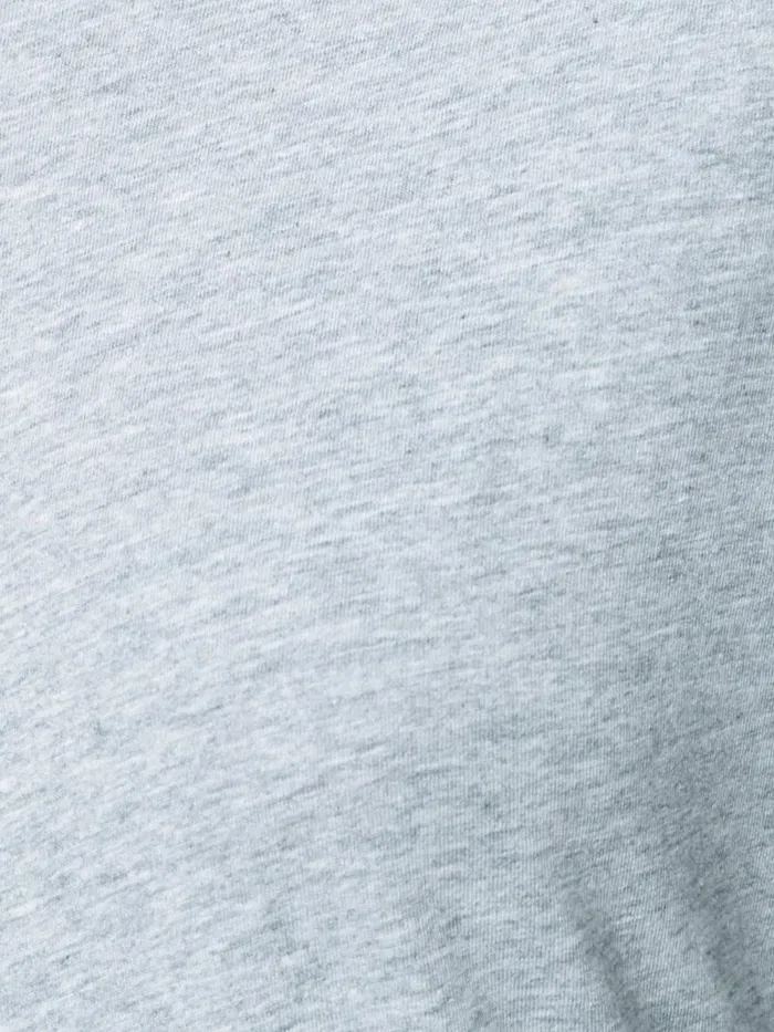 Adam Lippes Pima Cotton TShirts Long Sleeve Crewneck TShirt In Pima Cotton Heather Grey 8211 Women