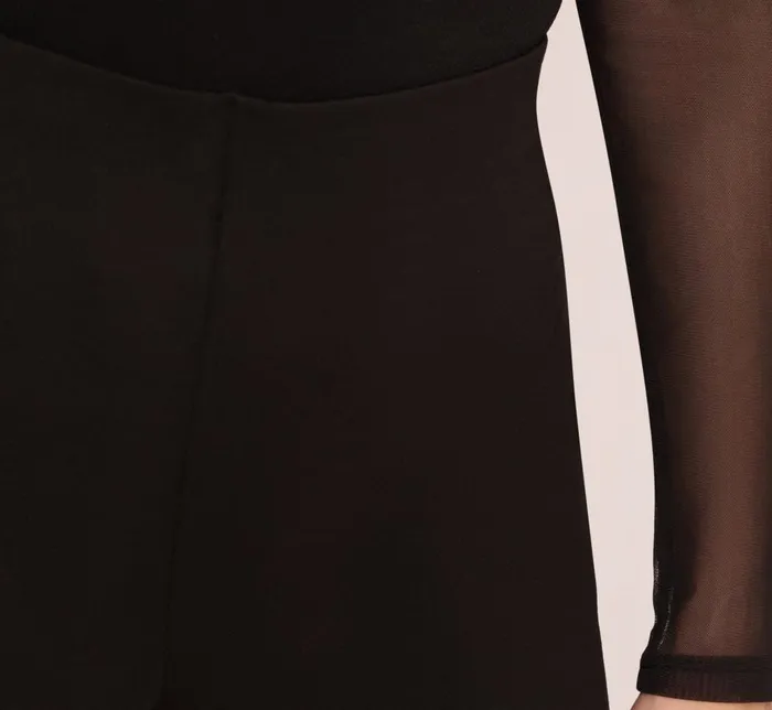 Adrianna Papell Pants and Skirts Ponte Knit Pull On Pant With Kick Flare Hem In Black 8211 Women