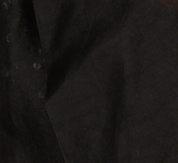 Adrianna Papell Shawls and Wraps Organza Wrap Jacket With Short Sleeves In Black 8211 Women
