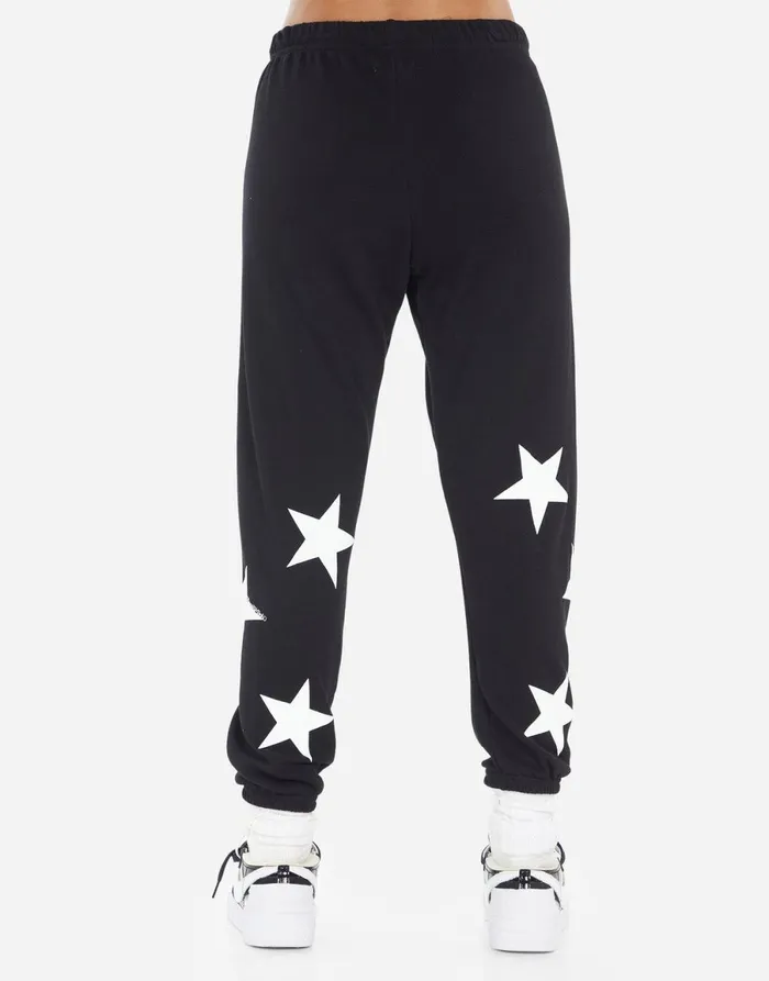 Alana Rock Star Butterfly Black Women039s Lauren Moshi Crop Sweatpants