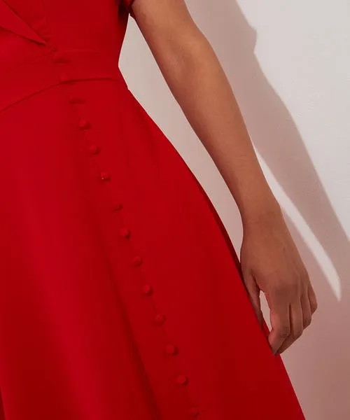 Apparel Amelie Vintage Dress Red Dresses Joebrowns