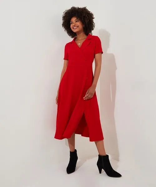 Apparel Amelie Vintage Dress Red Dresses Joebrowns