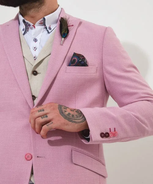 Apparel Coats and Jackets Joebrowns Charming Summer Blazer Pink
