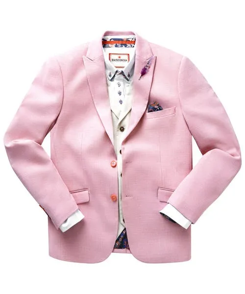 Apparel Coats and Jackets Joebrowns Charming Summer Blazer Pink