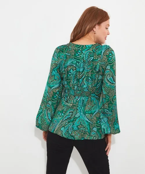 Apparel Enchanted Print Blouse Multi Tops Tunics and Blouses Joebrowns Apparel Enchanted Print Blouse Multi Tops Tunics and Blouses Joebrowns