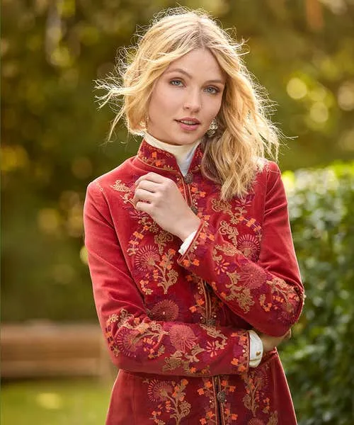 Apparel Jaipur Dreams Boutique Coat Burnt Orange Coats and Jackets Joebrowns Apparel Jaipur Dreams Boutique Coat Burnt Orange Coats and Jackets Joebrowns